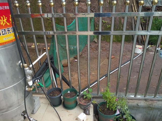 農(nóng)村自建小院壓力罐供水安裝過程