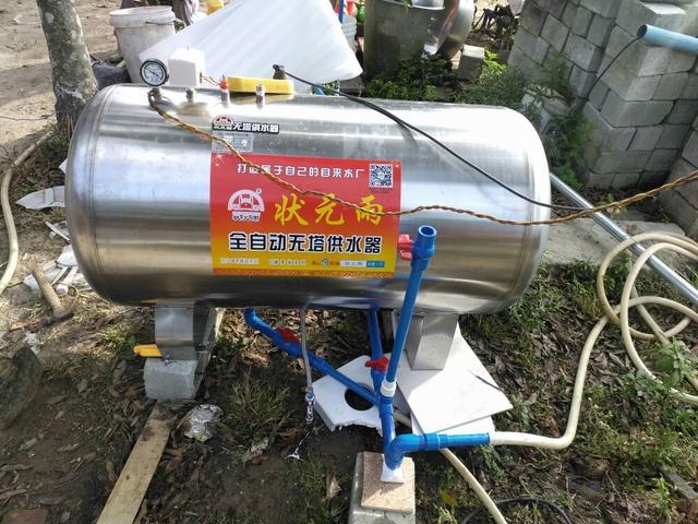 無塔供水器壓力罐在農(nóng)村如何搭配水井使用